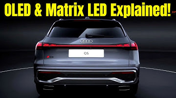 How the 2025 Audi Q5 Uses OLED & Matrix LEDs to Revolutionize Lighting!