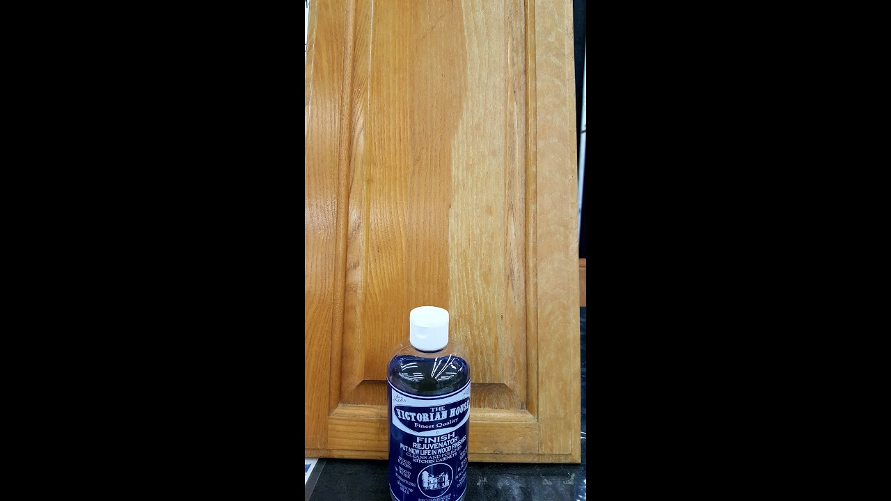 Kitchen cleaned with The Victorian House Finish Rejuvenator