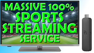 ⚽ Massive 100% Sports Streaming Service! ⚽