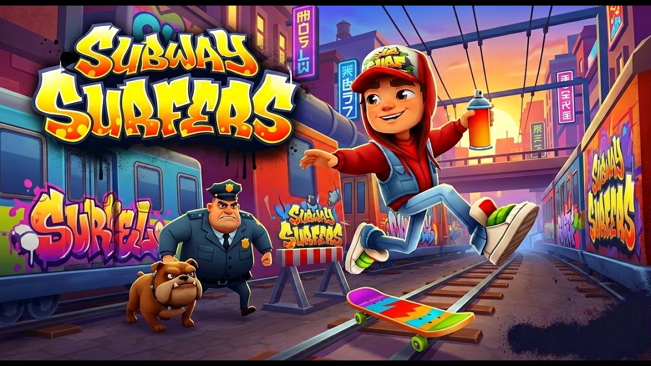 🚂🔥 Subway Surfers LIVE Hyper Rail Cyclone 🏆
