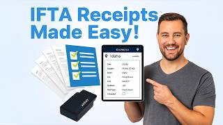 Track Fuel Receipts in Seconds! | EZ LYNK ELD App IFTA Feature Demo screenshot 3
