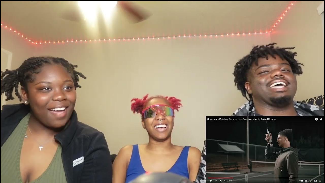 Superstar Painting Pictures Live one Take shot by Global Knockz