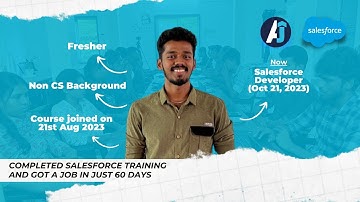 Kiruba Sankar Fresher Sharing his Salesforce Learning and Interview Experience | AJSD Academy