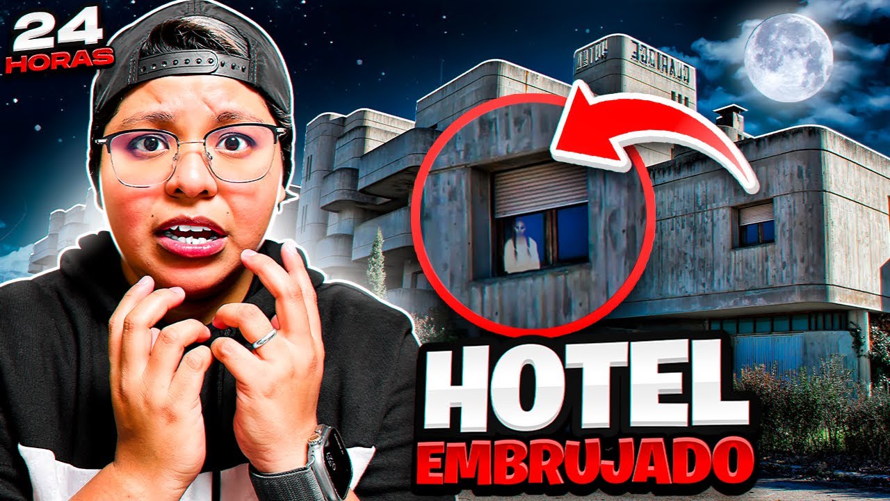 24 HORAS EN UN HOTEL EMBRUJADO 😱👻 | Pathofail