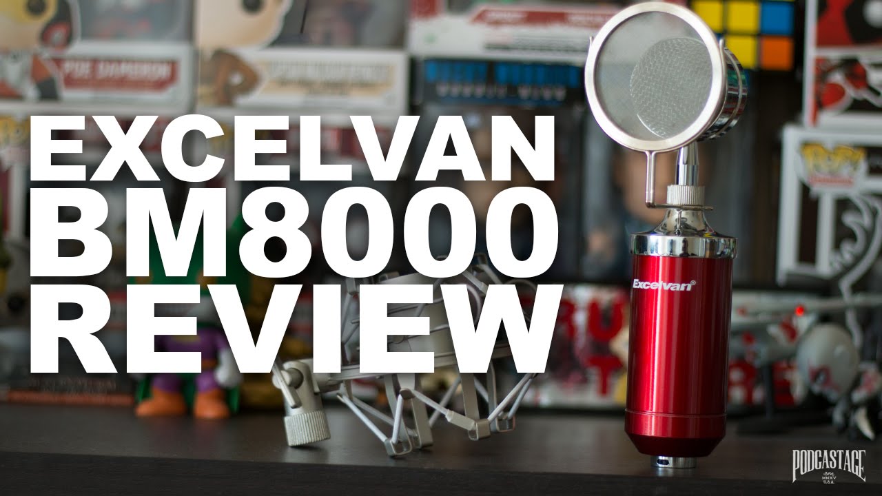 Excelvan BM-800 Condenser Mic Review / Test — Podcastage