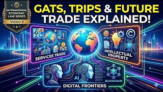GATS, TRIPS & the Future of Trade: Services, IP & Digital Frontiers Explained | IEL-5 #law