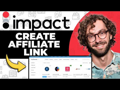 How To Create Affiliate Link on Impact.com