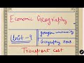 Lecture 3 transport cost in detail explain