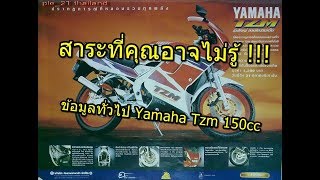 ข้อมูลทั่วไป Yamaha Tzm 150cc