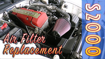 How to Replace an Air Filter - Honda S2000 K&N - Step-by-Step