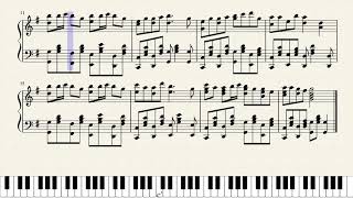 Castle Clash Winter Background Music (Piano Tutorial) screenshot 4