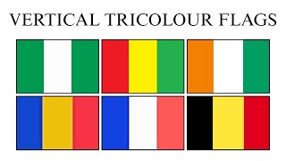 Every Country Flag With Vertical Tricolour
