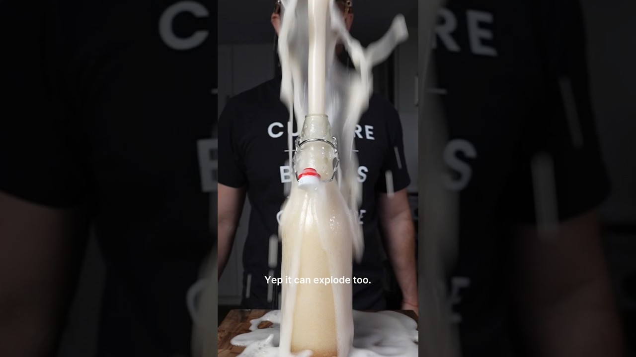 Real Soda That Makes Its Own Bubbles (Peach, Fermented)