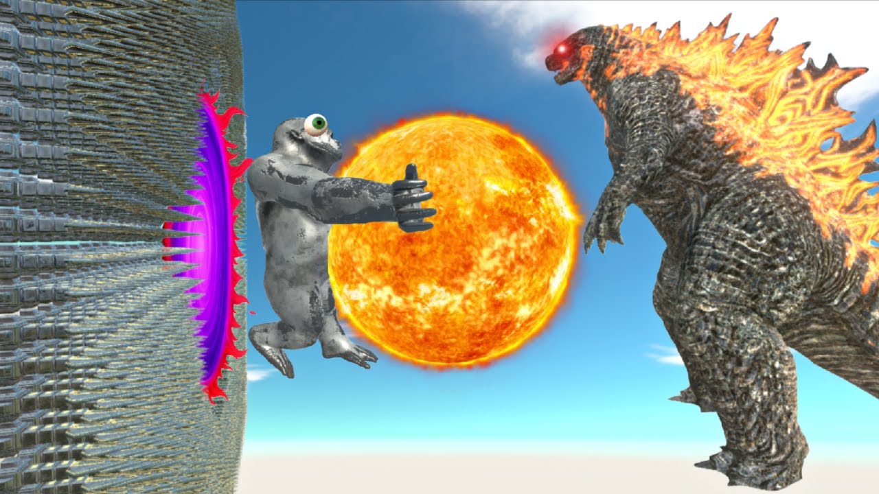 Epic Godzilla 2021 use Thermo Pulse Push Dinosaurs to Portal Evolution Kaiju - ARBS