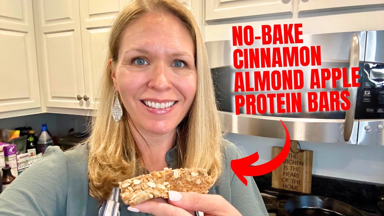 Make These Yummy Cinnamon Apple Protein Bars at Home!