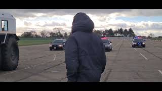 Behind the car chase scene for Rema's music video \