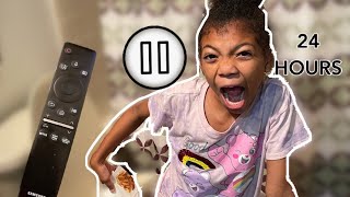 I Did The Pause Challenge On The Kids For 24 Hrs