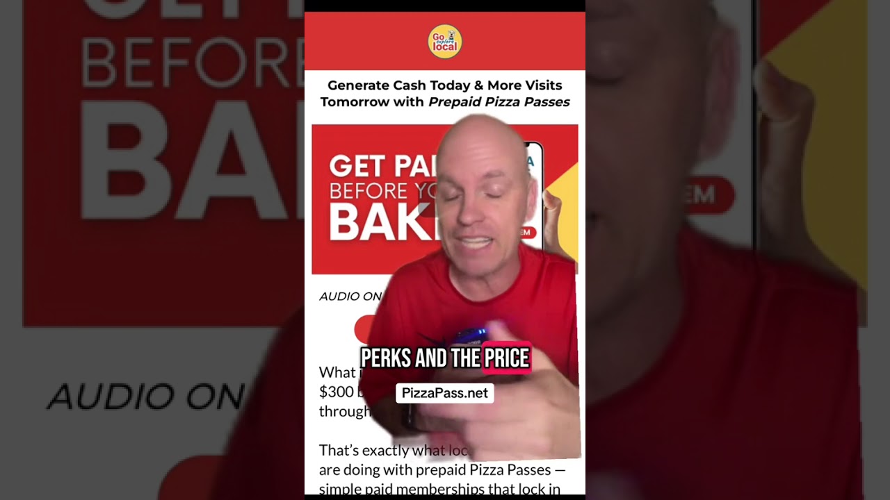 Generate cash today. Drive visits tomorrow. 