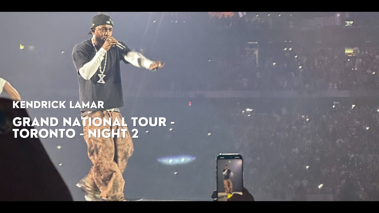 Kendrick Lamar - Grand National Tour - Toronto (Night 2) - Wacced Out Murals/Squabble Up