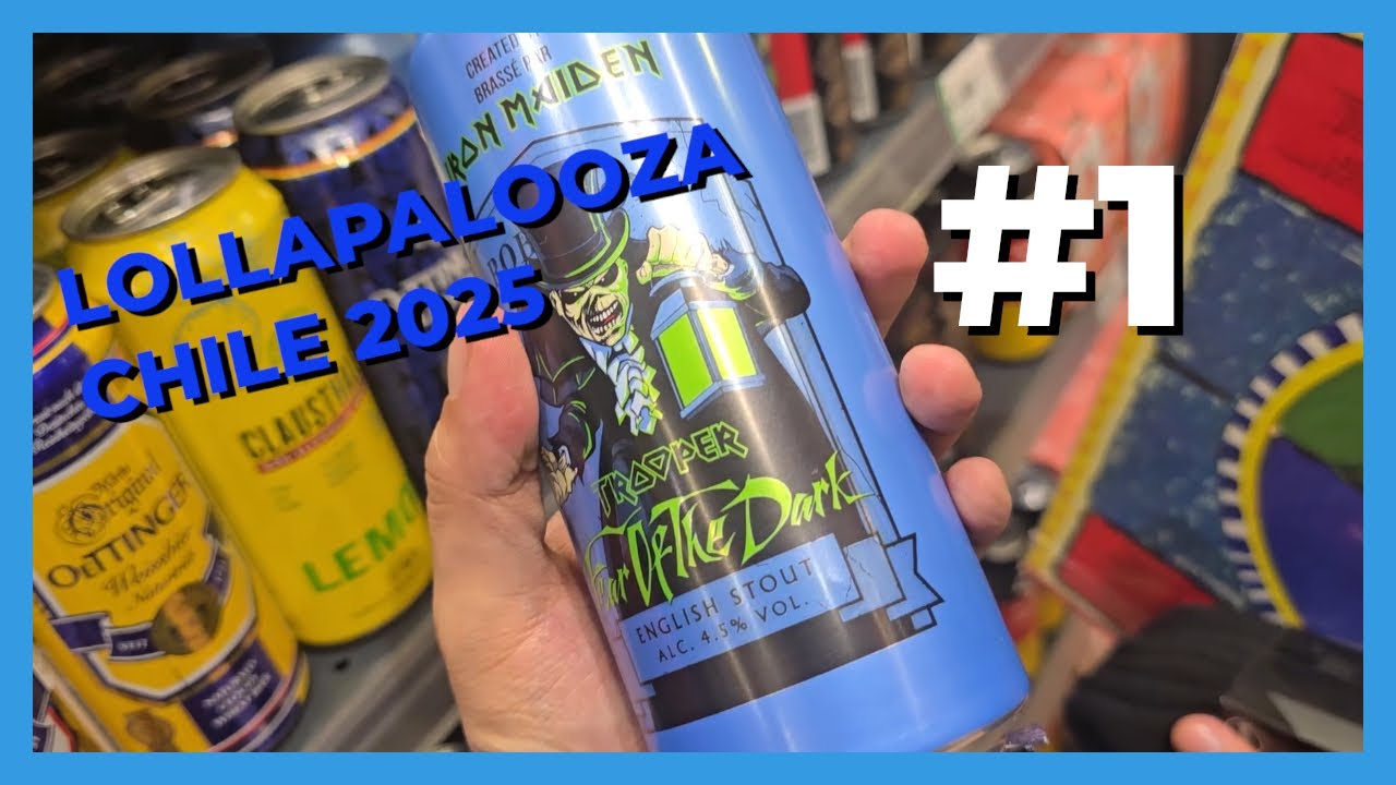 VLOG 001 | LOLLAPALOOZA CHILE 2025 | LLEGADA A SANTIASCO, JPEGMAFIA, DISCO LINES, OLIVIA RODRIGO