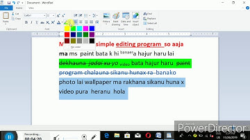 Word pad  tutorial  in Nepali ma|  complete  course in word pad in Nepali