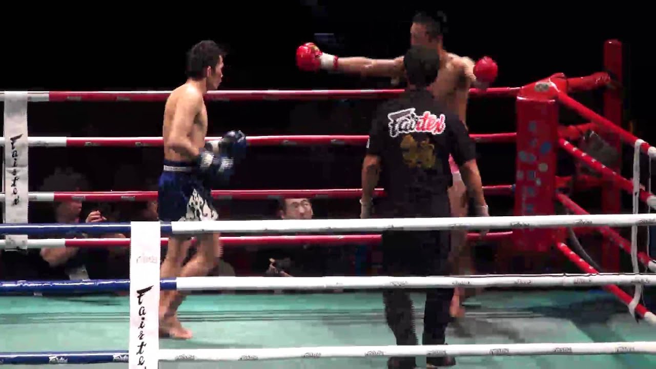 梅野源治vsウティデート(Genji Umeno vs Wutidej Lookprabaht) 2011.9.11 Part-2