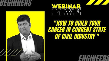 How to Build your career in current state of CIVIL industry | CADD Centre Design Studio Pune
