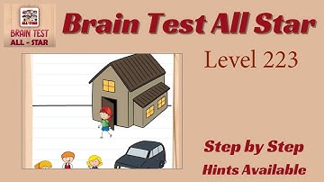 Brain Test All Star Level 223 – Quick & Easy Solution!