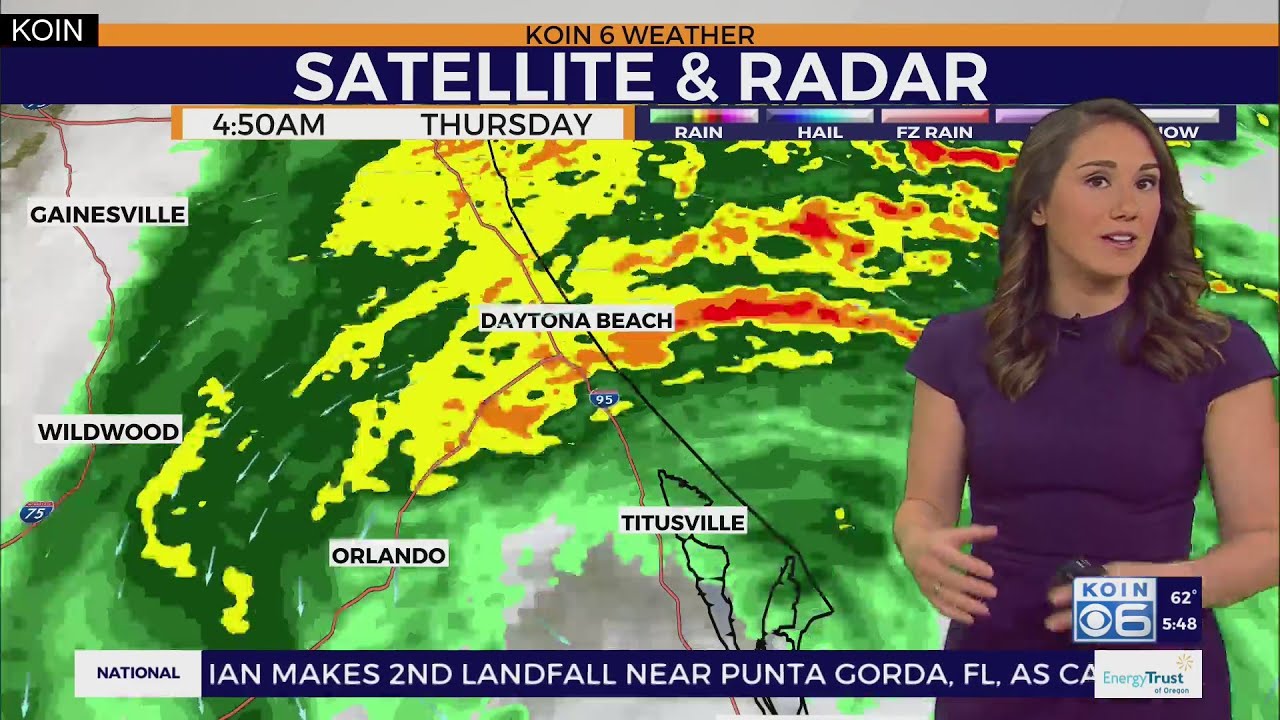 Weather forecast Rainy Thursday morning commute across Willamette