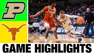 #2 Purdue vs Texas Highlights | Men's Basketball | College Basketball 2026
