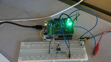 Evaluation Board Test 6 with Inverting Amplifier