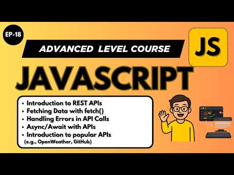 JavaScript API Tutorial in Hindi Fetch API Async Await JavaScript tutorial in Hindi 2026