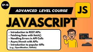 JavaScript API Tutorial in Hindi | Fetch API, Async Await,| JavaScript tutorial in Hindi (2026)