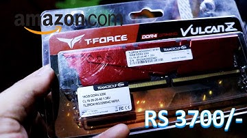 Unboxing and Reviewing TeamGroup T-Force Vulcan Z 16GB DDR4 3200Mhz Gaming RAM