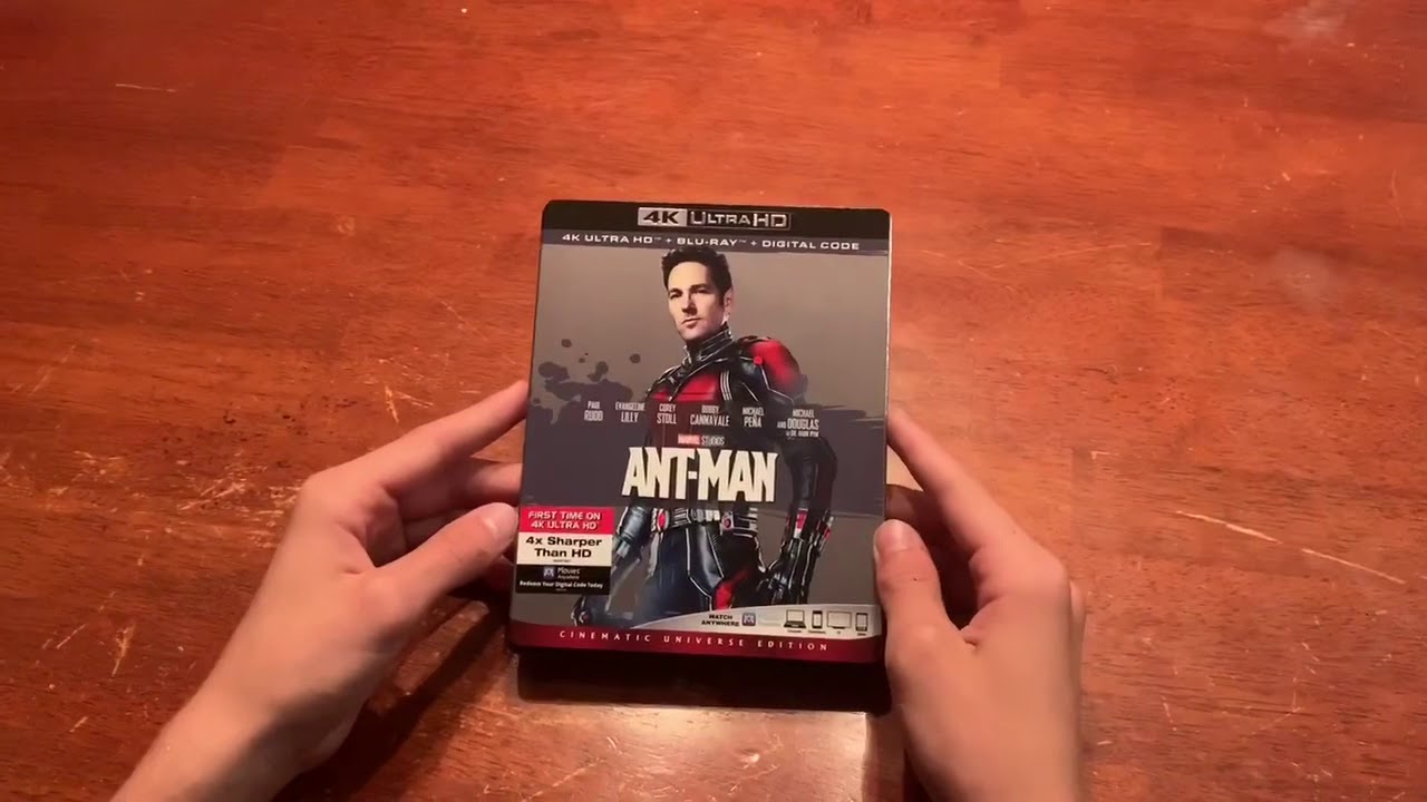 ANT-MAN 4K UHD UNBOXING!!!!