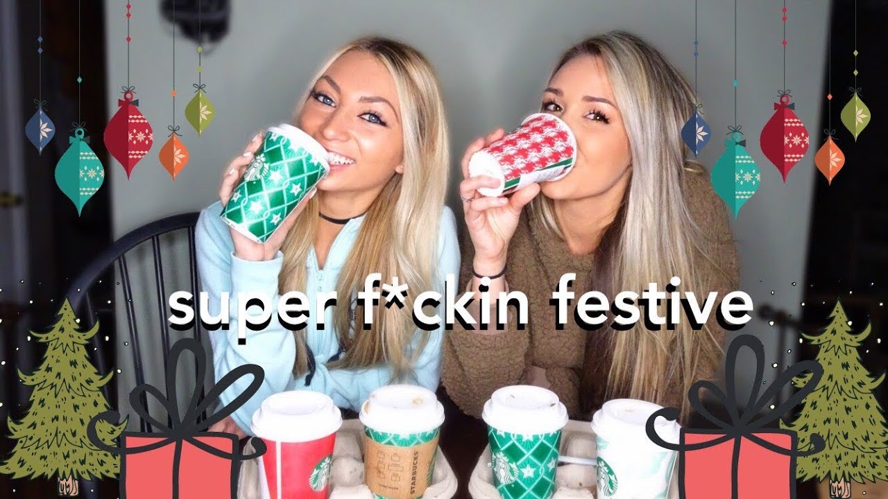 TRYING ALL OF STARBUCKS HOLIDAY DRINKS/CATFISH STORY