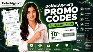 DoNotAge Coupon Codes 2026 | DoNotAge Discount Code & Promo Codes