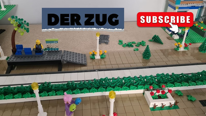 💥Bau einer Lego Stadt -Flog 2. Der Zug