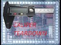 Electronic vernier caliper teardown