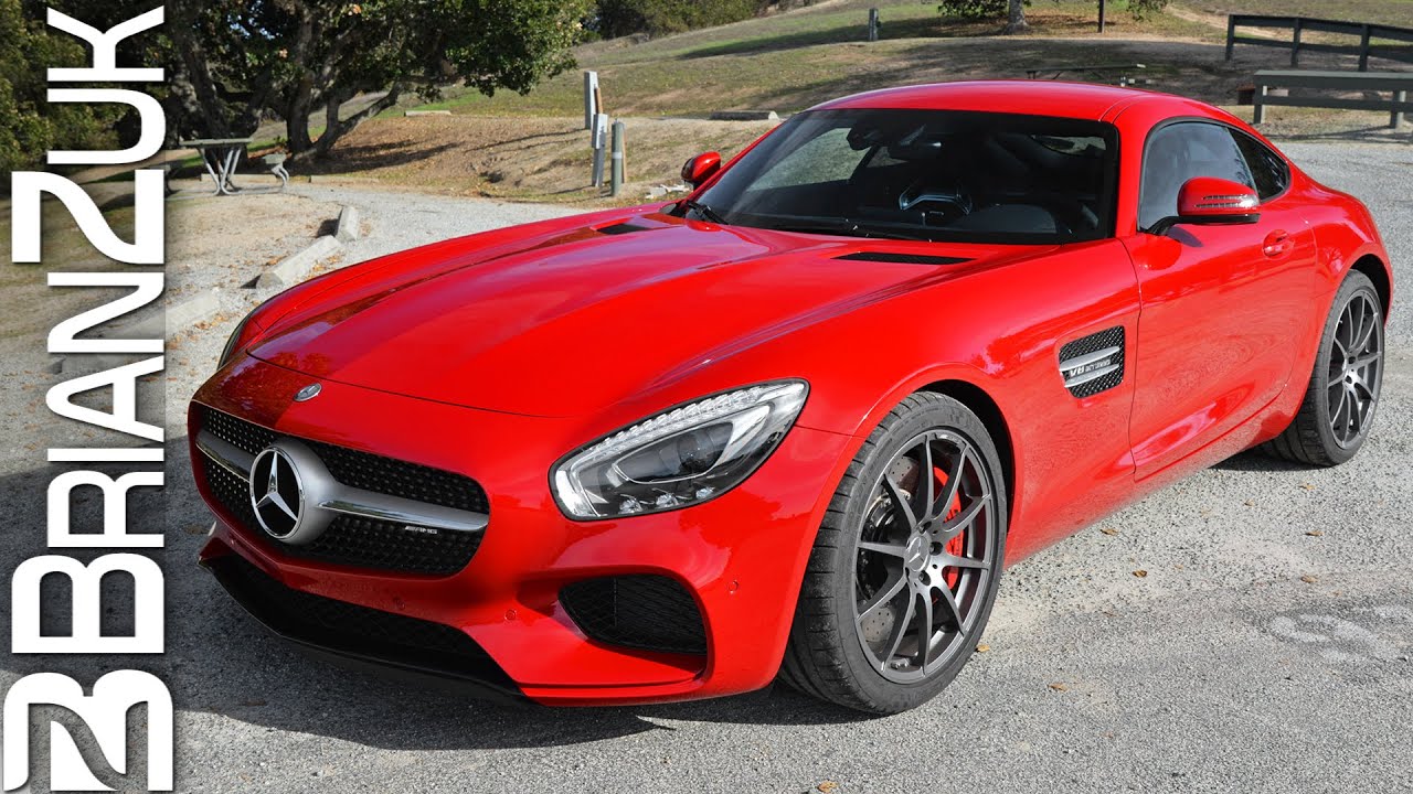 Red Mercedes Amg Gt S