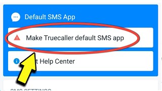 How To Set Truecaller As Default Message App screenshot 1