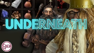 Procedural Generation, Dwarves and Immersive Simulation in "Underneath" ⚒️