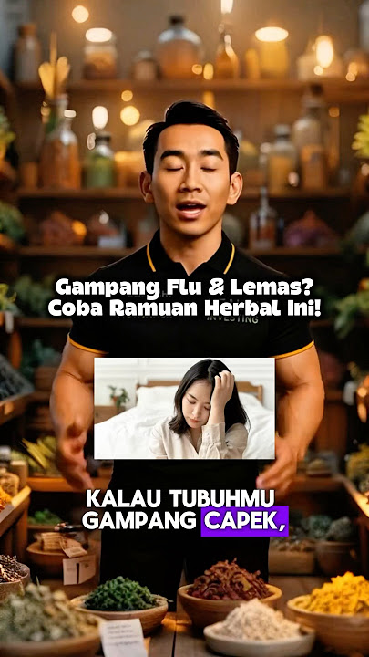 Ramuan herbal ini bantu banget buat kamu yang gampang capek dan gampang sakit! #ImunBooster #ramuan