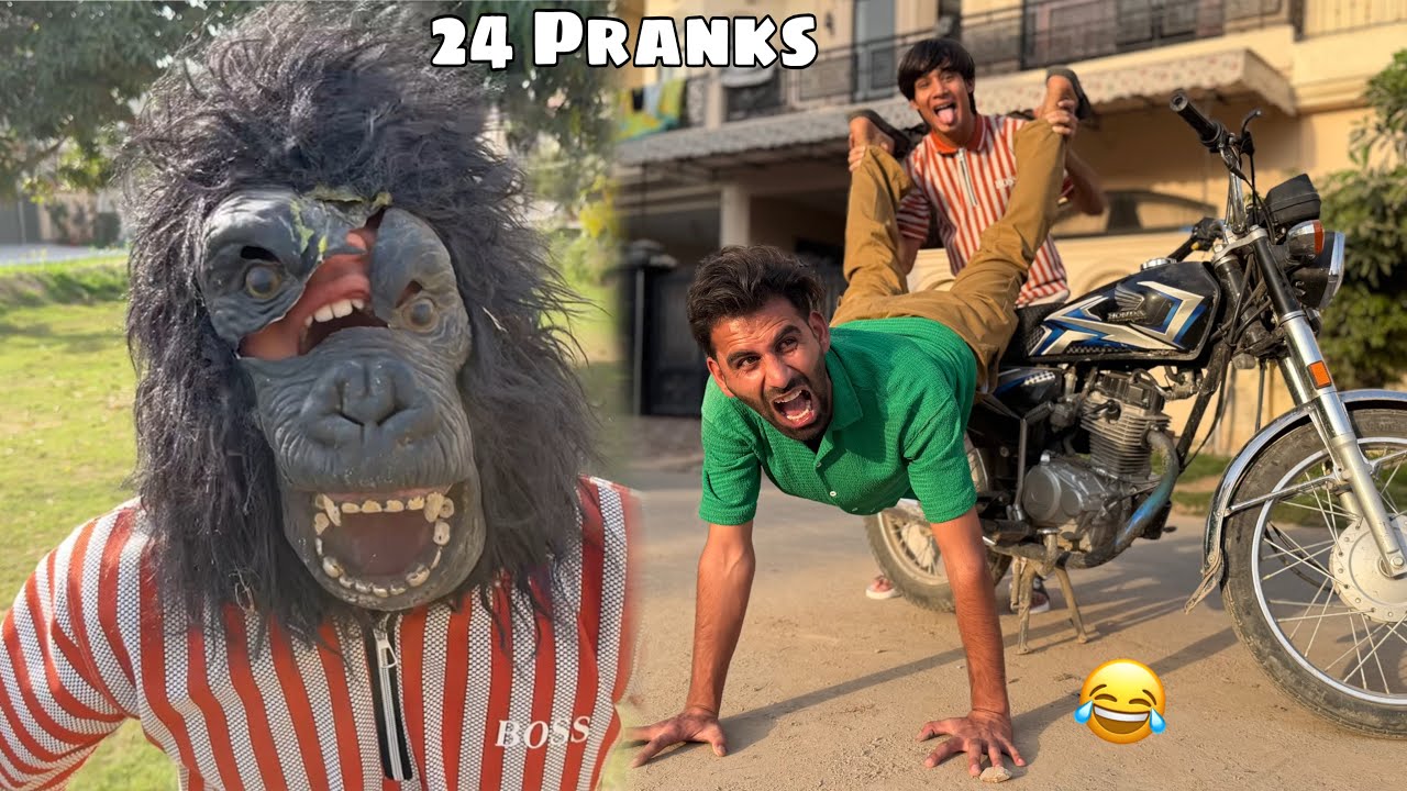 24 PRANKS ON My FRIEND in 24 HOURS ! Gone Crazy 😂