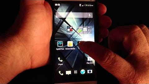 HTC One Tip: How to group applications