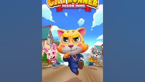 CAT RUNNER DESIGN HOME GAME TRICK