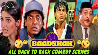 Baadshah All Back To Back Comedy Scenes | Shahrukh Khan, Johnny Lever, Twinkle Khanna