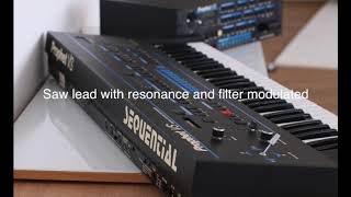 Sequential Prophet 5 vs Prophet VS basic waveform comparision