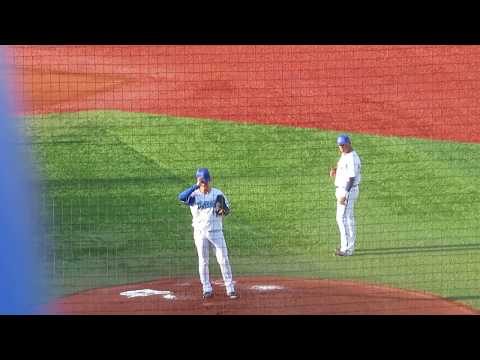 2018.09.22横浜4-2中日リプレイ検証アウト試合終了
