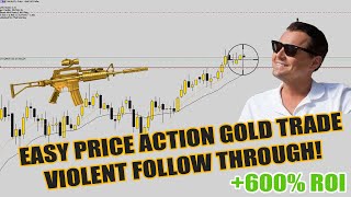 This Forex Price Action Trade On Gold Launches Into The Stratosphere 🚀